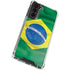 Brazil Flag Galaxy S22 Plus Clear Case